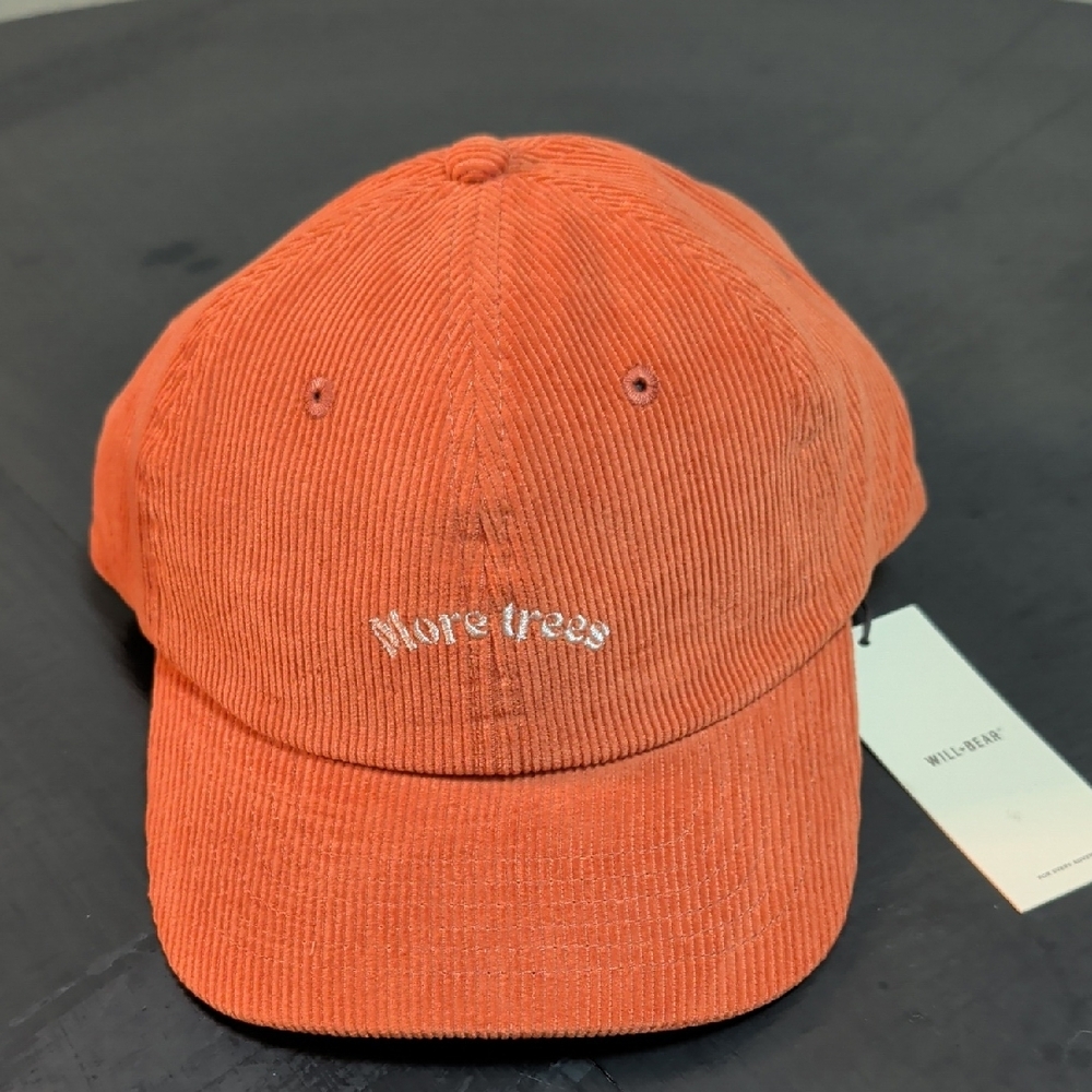 More Trees Orange Corduroy Cap - Picture 2 of 7